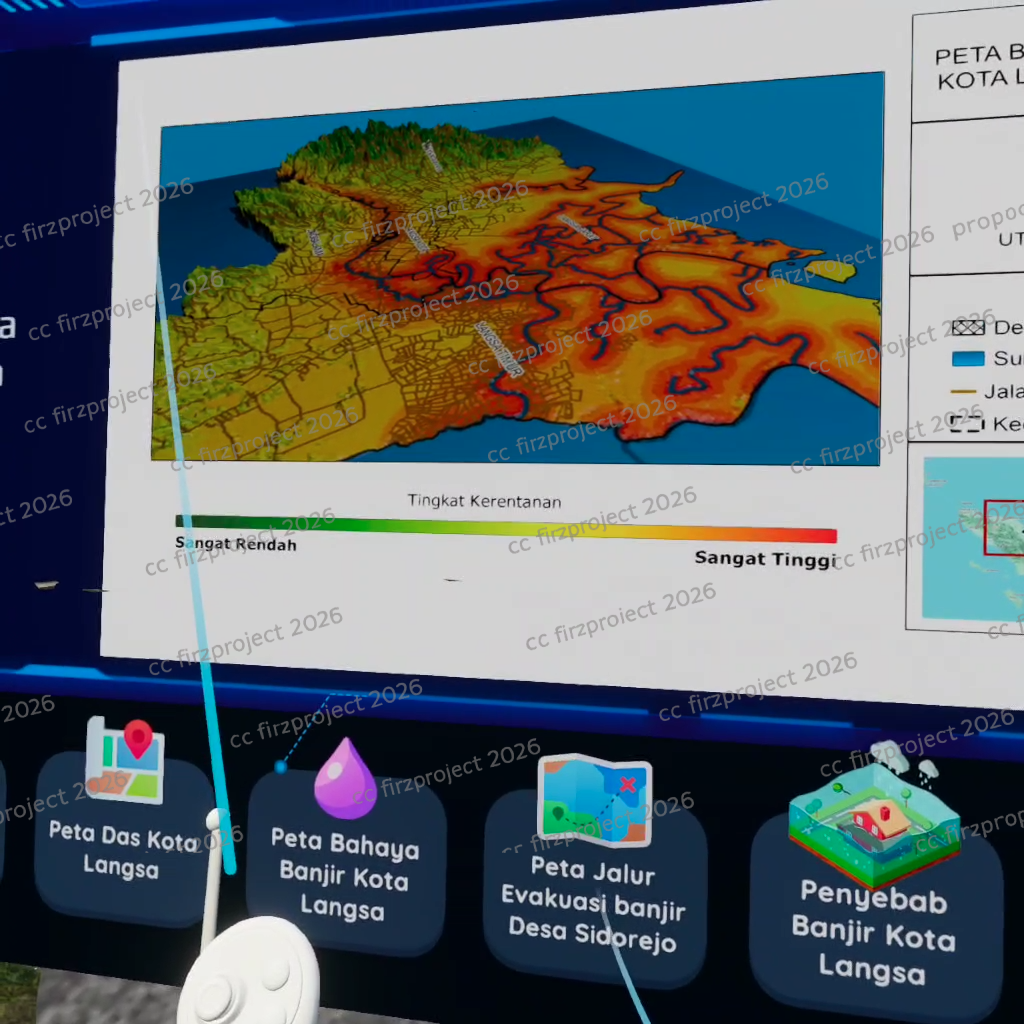 Flood Resilience Virtual Reality : Desa Sidorejo