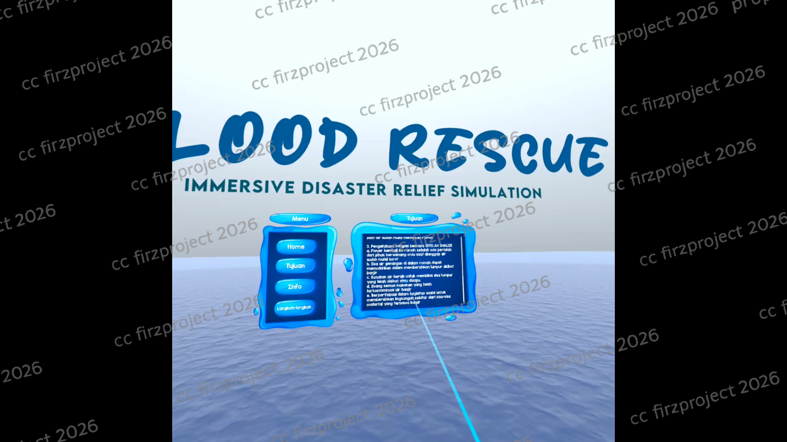 Flood Rescue VR  Simulasi Penanganan Bencana Banjir Berbasis Virtual Reality